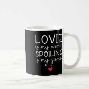 Mug Lovie est mon nom gâter est mon jeu drôle