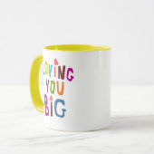 Mug Loving You Big 11 once (Devant gauche)