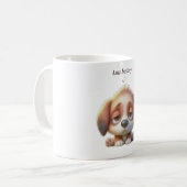 Mug Low Battery Dog Meme (Devant gauche)