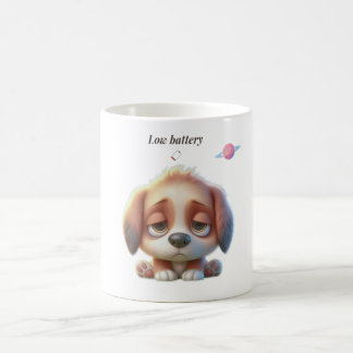 Mug Low Battery Dog Meme