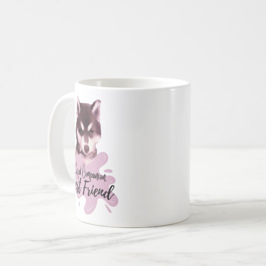 Mug Loyal compagnon, meilleur ami (Devant gauche)