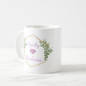 Mug Loyauté et bonté (Devant gauche)