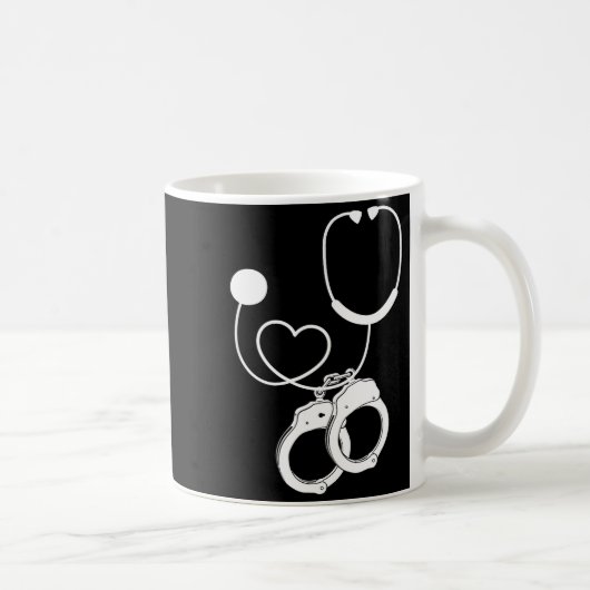 Mug Lpn Correctional Nurse Nursing Stethoscope Officer (Droite)