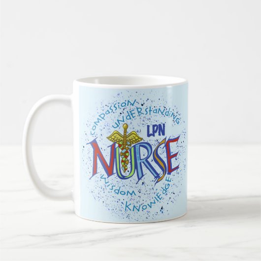 Mug LPN Nurse Motto (Gauche)