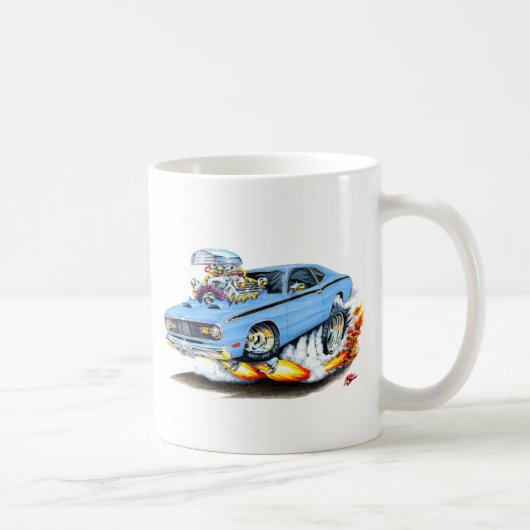 Mug Lt 1970-74 de chiffon de Plymouth Blue Car (Droite)