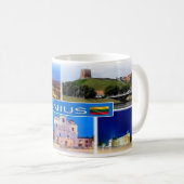 Mug LT Lituanie - Vilnius - (Devant droit)