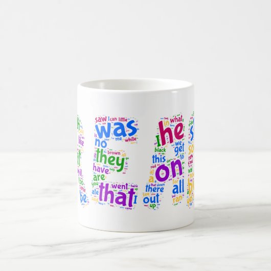 Mug Lu ! Apprenez vos mots de vue ! (Centre)