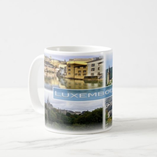 Mug LU Luxembourg - (Devant gauche)