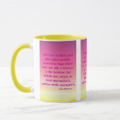 Mug Luc 12:33 KJV Bible Écriture Pic Deux Tons (Gauche)