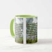 Mug Luc 17:6 KJV Bible Écriture Pic Deux Tons (Devant gauche)