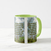 Mug Luc 17:6 KJV Bible Écriture Pic Deux Tons (Devant droit)