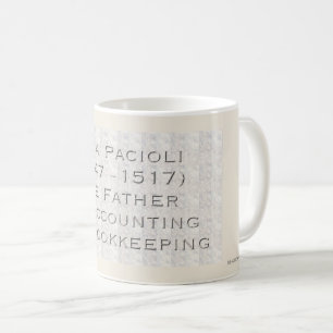 Mug "Luca Pacioli - le père de la comptabilité "