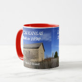 Mug Lucas Kansas Old School (Devant gauche)