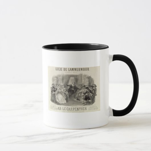 Mug Lucia de Lammermoor'l'opéra (Droite)