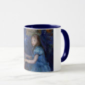 Mug Lucie Leon Jouer le piano (par Berthe Morisot) (Devant droit)