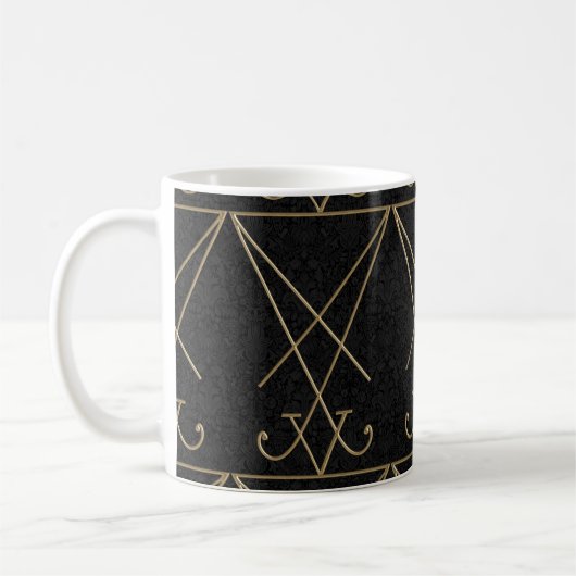 Mug Lucifer Alchemy Sigil Gothic (Gauche)