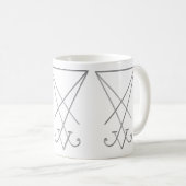 Mug Lucifer Alchemy Sigil Gothic (Devant droit)
