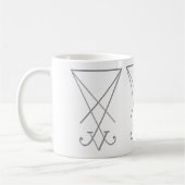 Mug Lucifer Alchemy Sigil Gothic (Gauche)