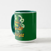Mug Luck Is Gold St Patrick’s Day - caneca (Devant gauche)