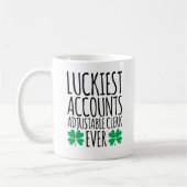 Mug Luckiest Accounts Adjustable Clerk Ever (Gauche)