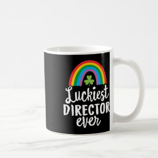 Mug Luckiest Director Ever St Patrick Day Shamrocks 