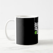 Mug Luckiest enseignant jamais Disco Ball Shamrock Sup (Gauche)