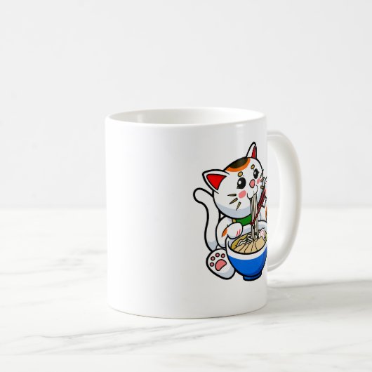 Mug Lucky Cat Ramen (Devant droit)