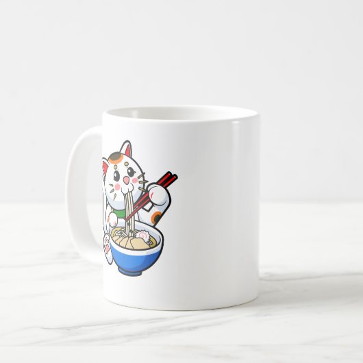 Mug Lucky Cat Ramen (Devant gauche)