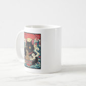 Mug Lucky Cat Ramen Noodle Art (Devant gauche)