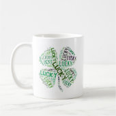 Mug Lucky Clover Word (Gauche)