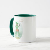 Mug Lucky Cowboy Frog sur Champignons (Devant gauche)
