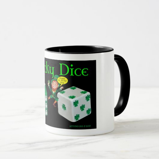 Mug Lucky Dice (Devant droit)