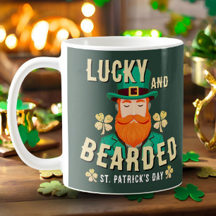 Mug Lucky et barbu Leprechaun de la Saint-Patrick