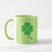 Mug Lucky Four Leaf Shamrock Design-87906 (Gauche)