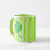 Mug Lucky Four Leaf Shamrock Design-87906 (Devant gauche)