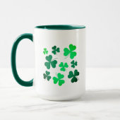 Mug Lucky Green Clover Shamrock Irlande Irlande (Gauche)