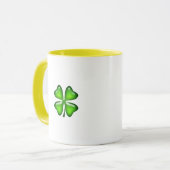 Mug Lucky Green Shamrock Luck Of Irish Clover (Devant gauche)