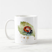 Mug Lucky Ladybug sur la feuille (Gauche)