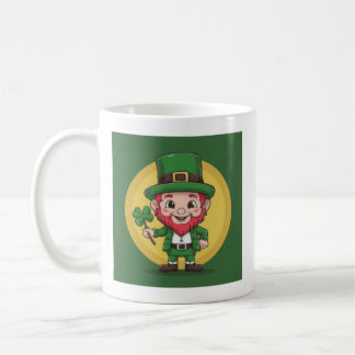 Mug Lucky Leprechaun and Clover