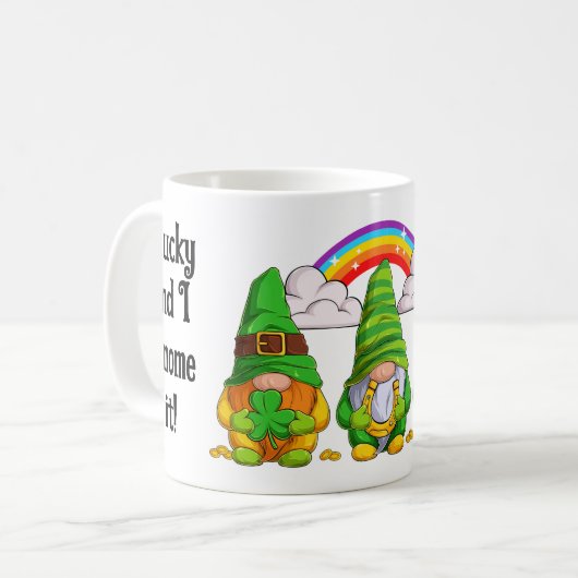 Mug Lucky Leprechaun Gnomes (Devant gauche)
