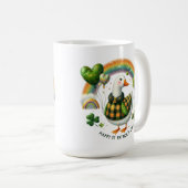 Mug Lucky Little Duck- St. Patrick’s Day (Devant droit)