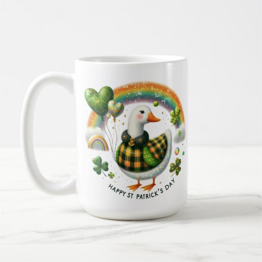 Mug Lucky Little Duck- St. Patrick’s Day (Gauche)
