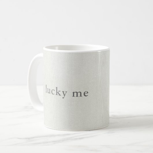 Mug Lucky Me (Devant gauche)