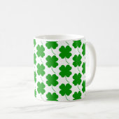 Mug Lucky Shamrock imprimé St.Patrick's (Devant droit)