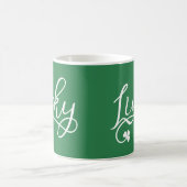 Mug Lucky Shamrock Jour de la Saint Patrick (Centre)