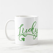Mug Lucky Shamrock Jour de la Saint Patrick (Gauche)
