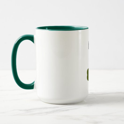 Mug Lucky Shamrock St. Patrick's Day Clover (Gauche)