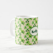 Mug Lucky Shamrocks St. Patrick's Day (Devant gauche)