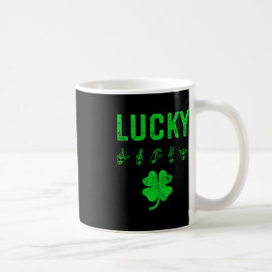 Mug LUCKY Sign Language Jour de la Saint Patrick de se