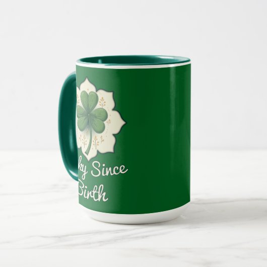 Mug Lucky Since Forever St Patrick’s Day - caneca (Devant gauche)